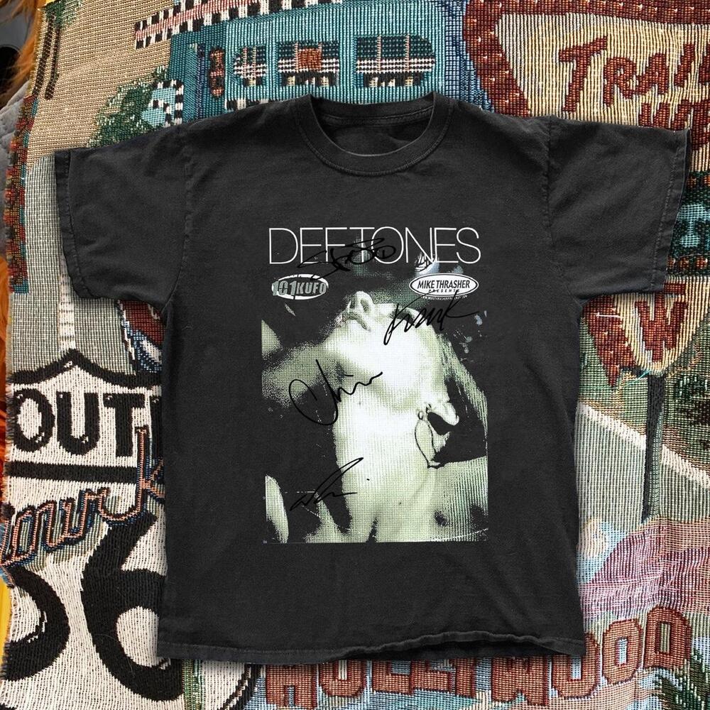 Black Deftones Band Tee 1
